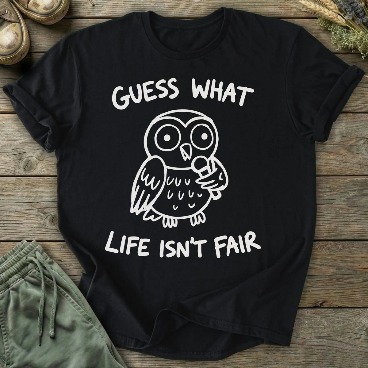 Printify T-Shirt Life Isn't Fair T-Shirt
