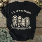 Printify T-Shirt Like Hostage Animals T-Shirt