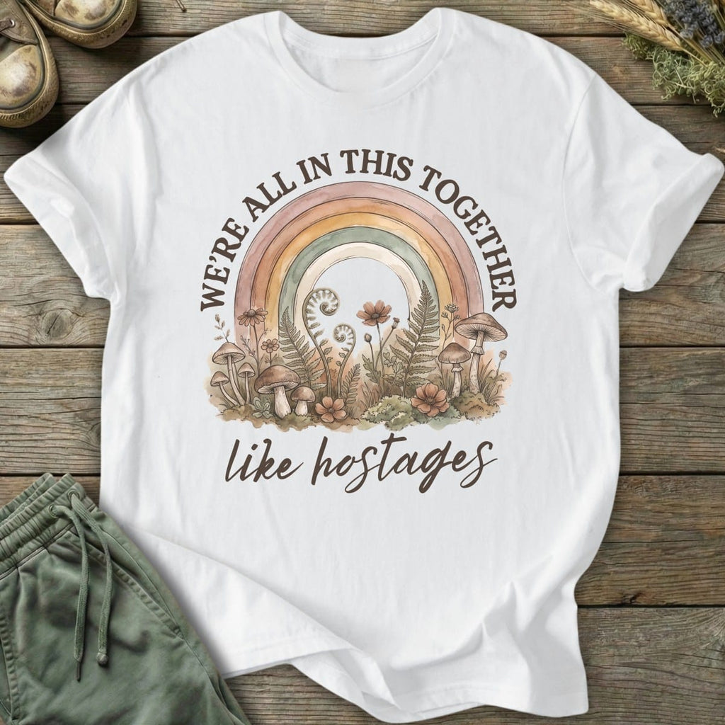 Printify T-Shirt Like Hostages T-Shirt