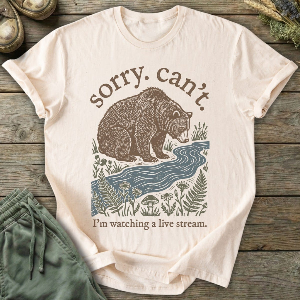 Printify T-Shirt Live Stream T-Shirt
