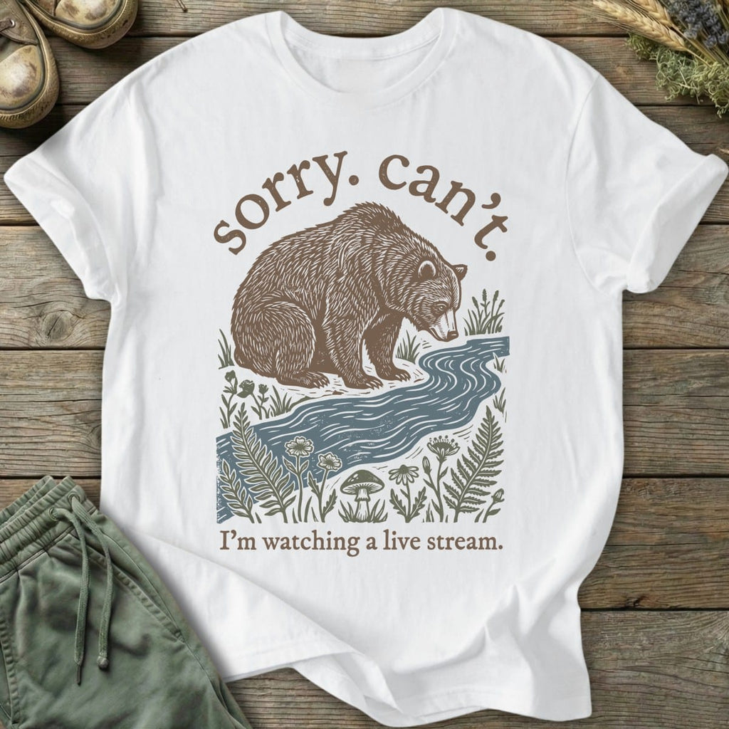 Printify T-Shirt Live Stream T-Shirt