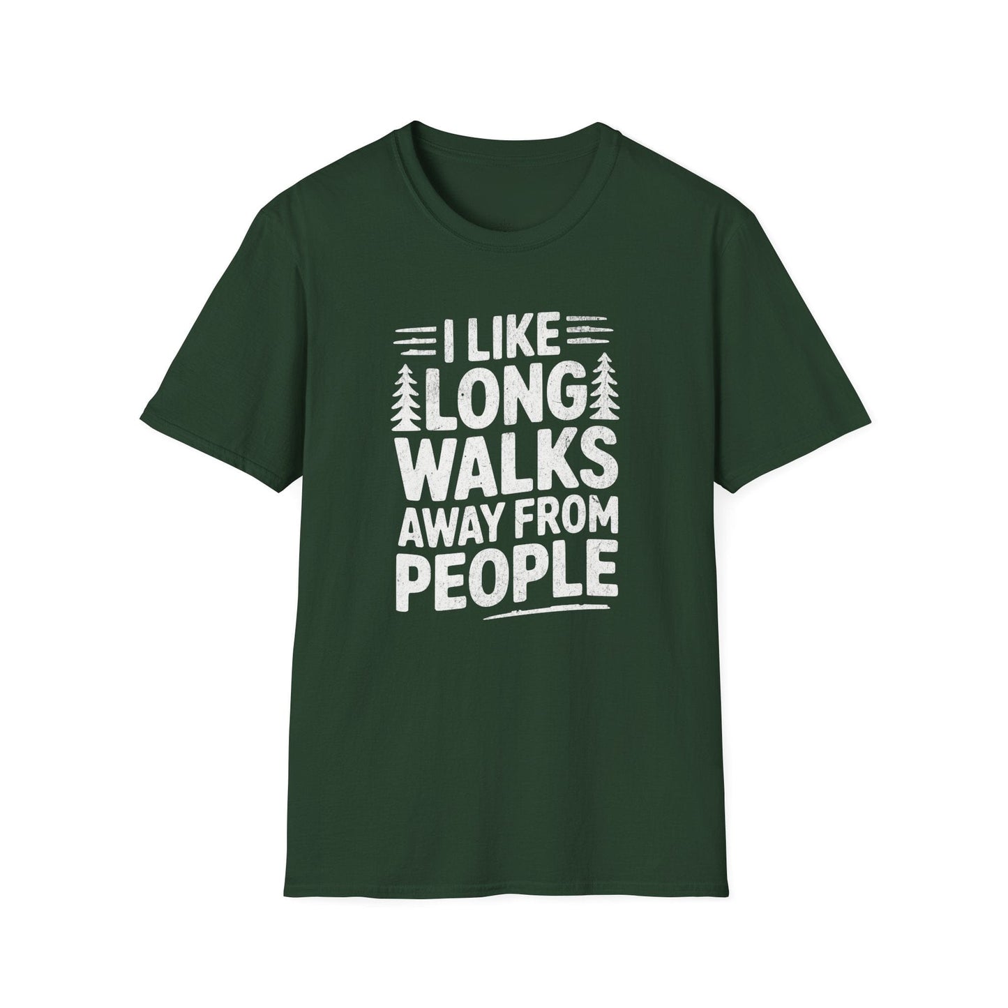 Printify T-Shirt Long Walks T-Shirt