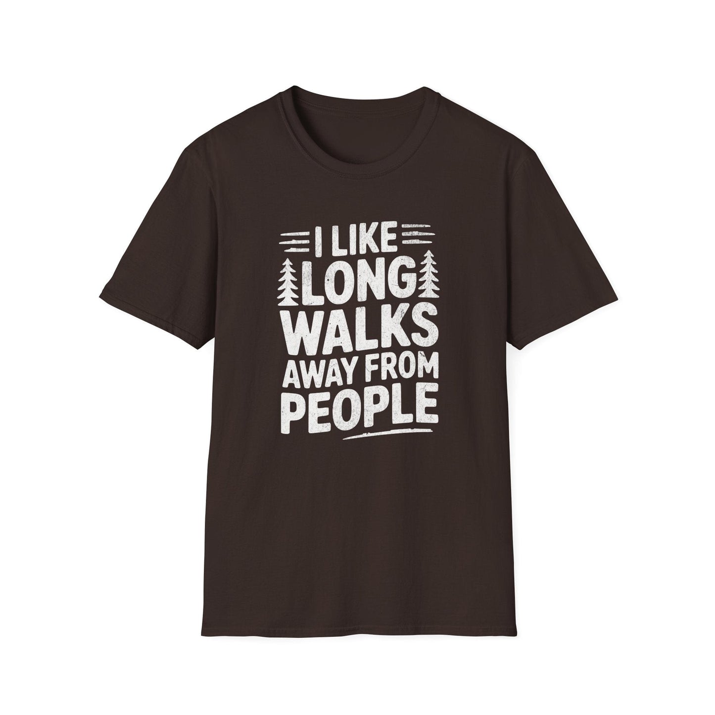 Printify T-Shirt Long Walks T-Shirt