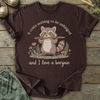 Printify T-Shirt Love A Bargain Raccoon T-Shirt