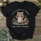Printify T-Shirt Love A Bargain Raccoon T-Shirt