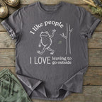 Printify T-Shirt Love Leaving T-Shirt