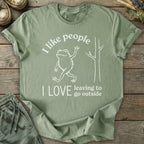 Printify T-Shirt Love Leaving T-Shirt