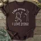 Printify T-Shirt Love Leaving T-Shirt
