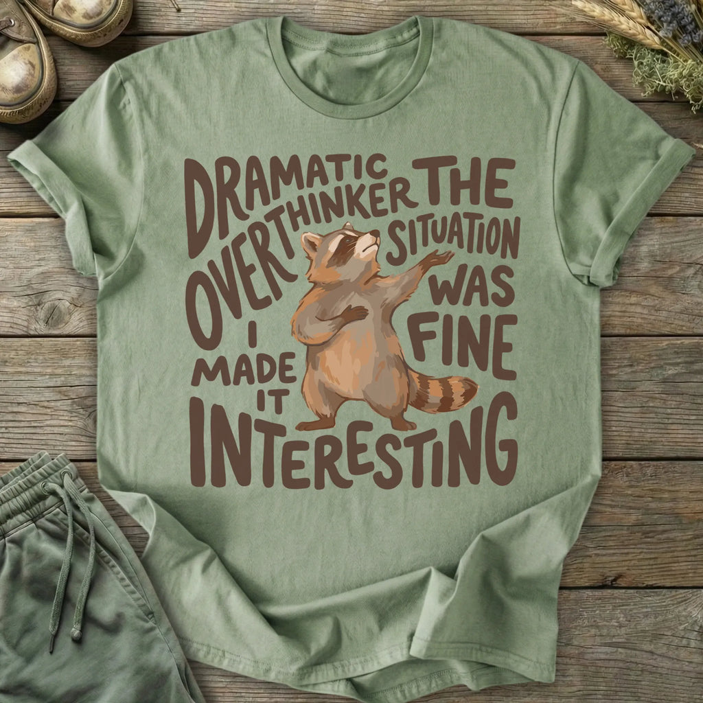 Printify T-Shirt Made It Interesting T-Shirt