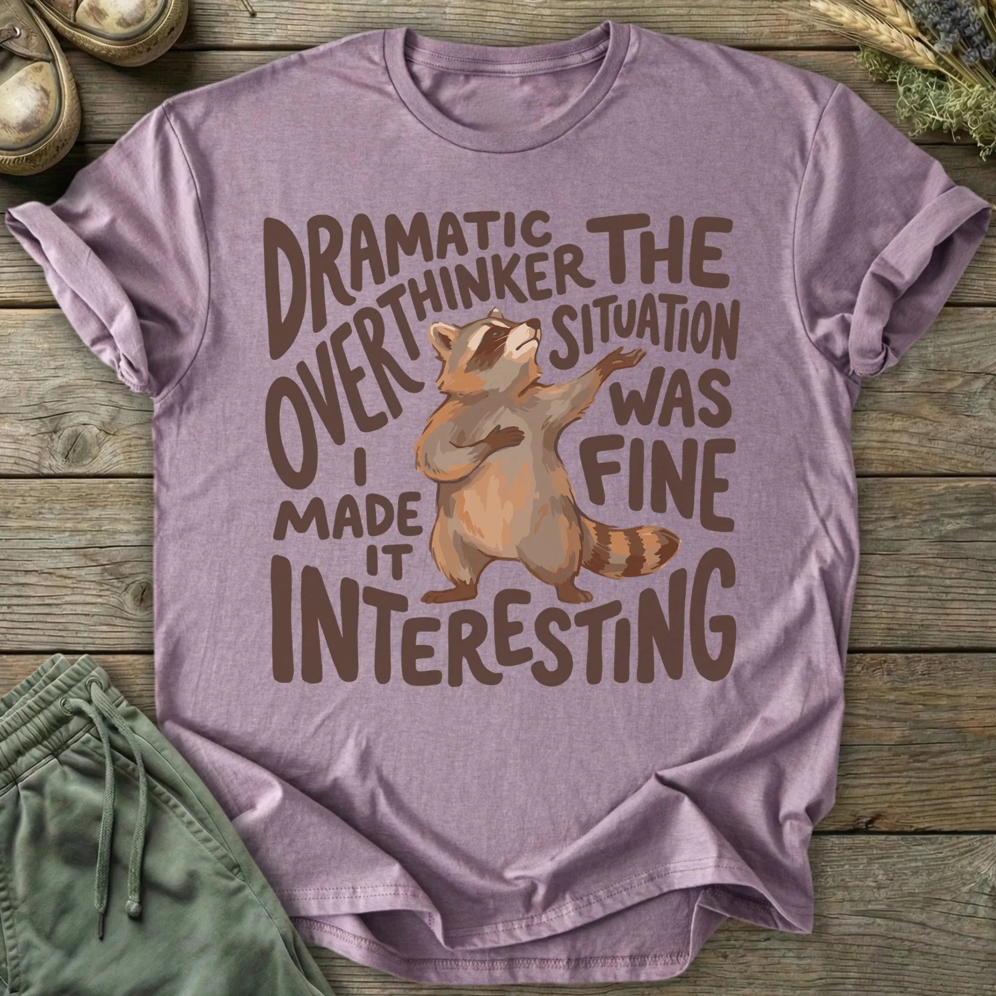 Printify T-Shirt Made It Interesting T-Shirt