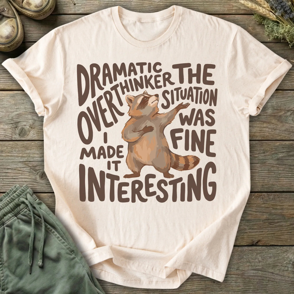 Printify T-Shirt Made It Interesting T-Shirt