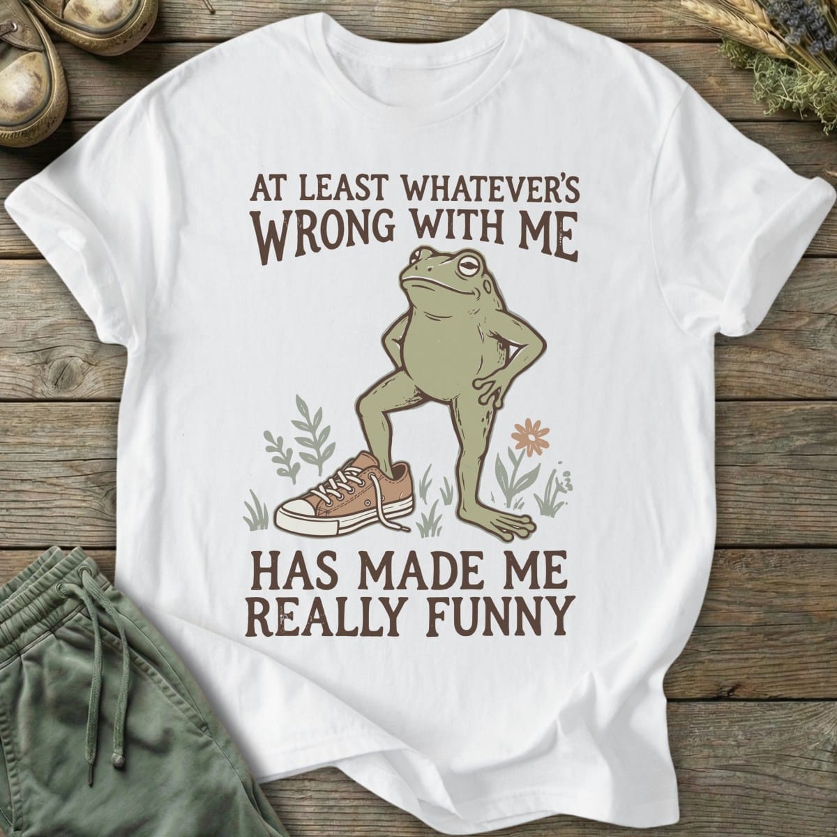 Printify T-Shirt Made Me Really Funny T-Shirt