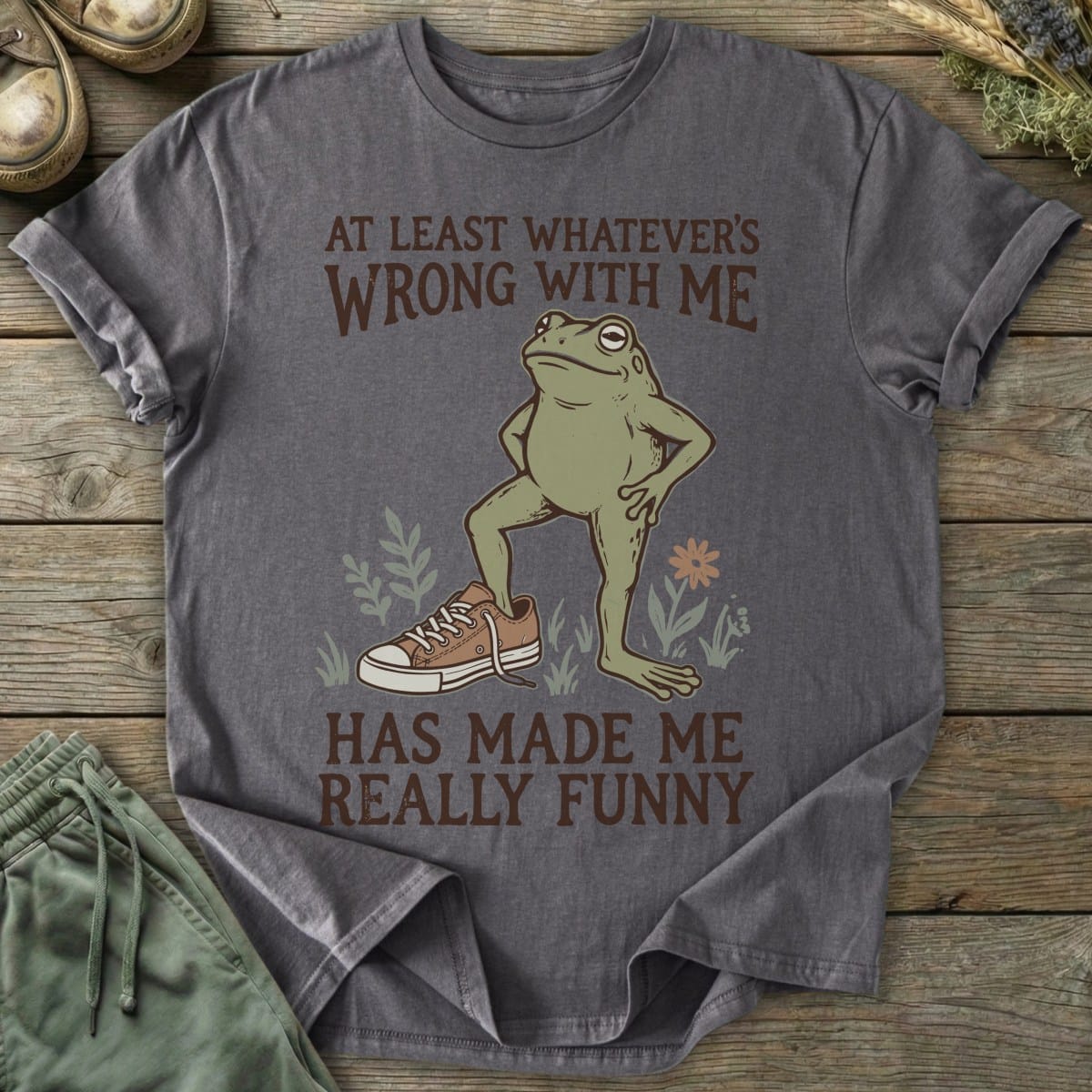 Printify T-Shirt Made Me Really Funny T-Shirt