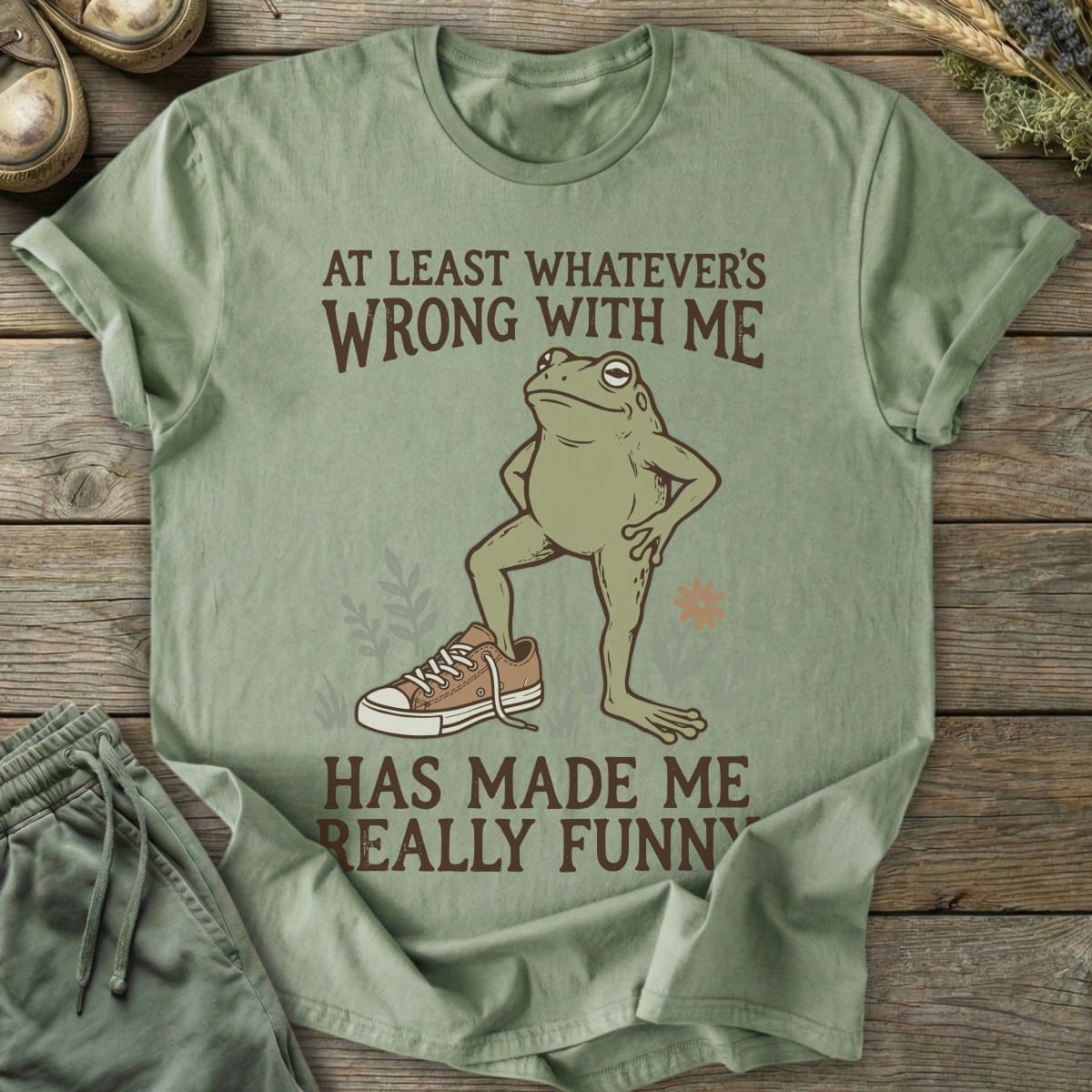 Printify T-Shirt Made Me Really Funny T-Shirt