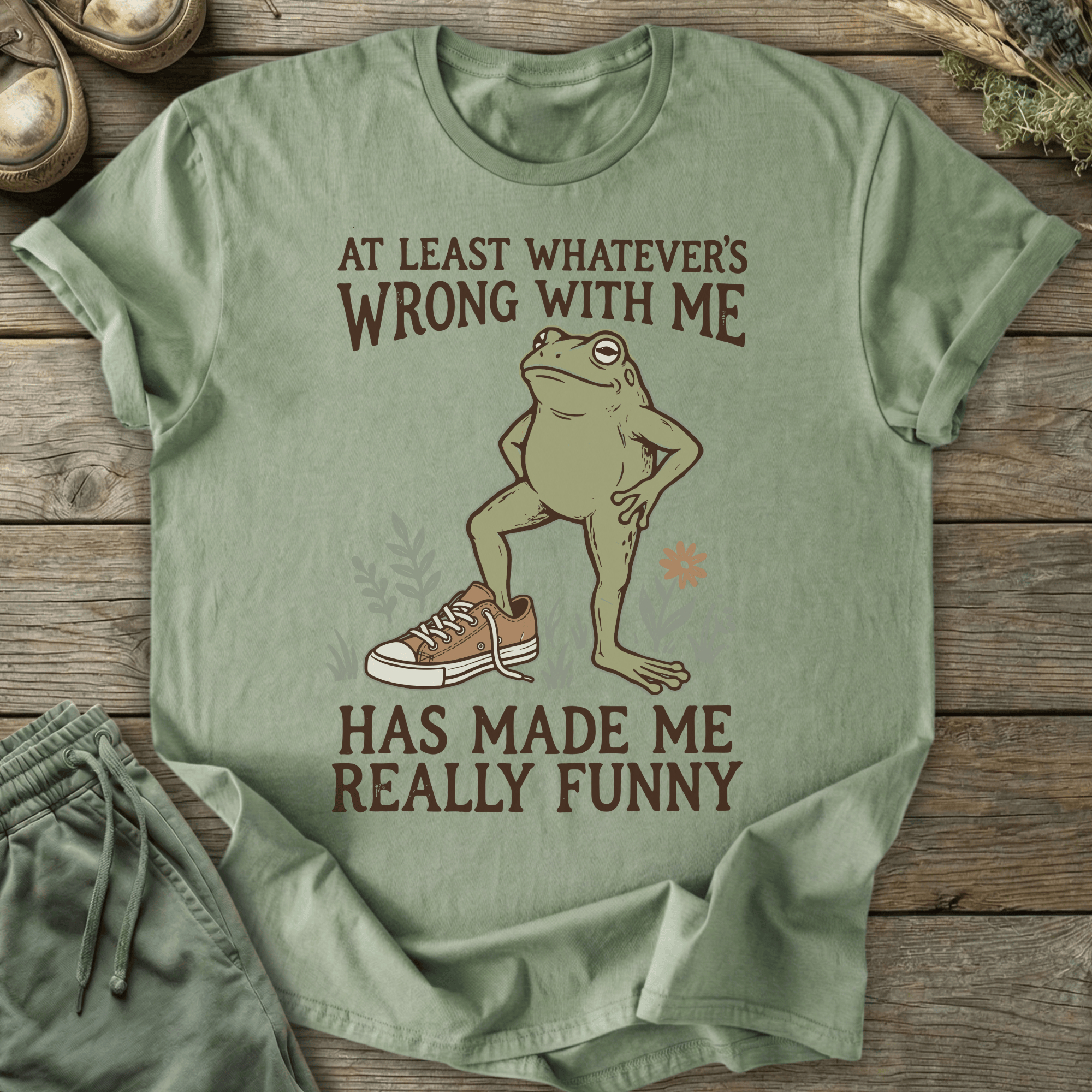Printify T-Shirt Made Me Really Funny T-Shirt