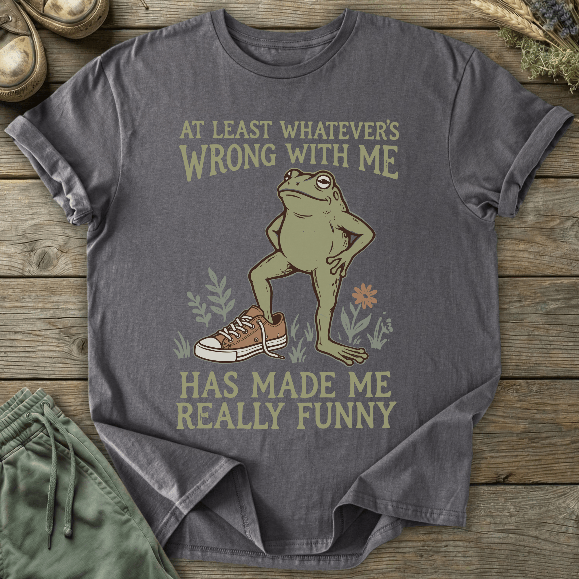 Printify T-Shirt Made Me Really Funny T-Shirt