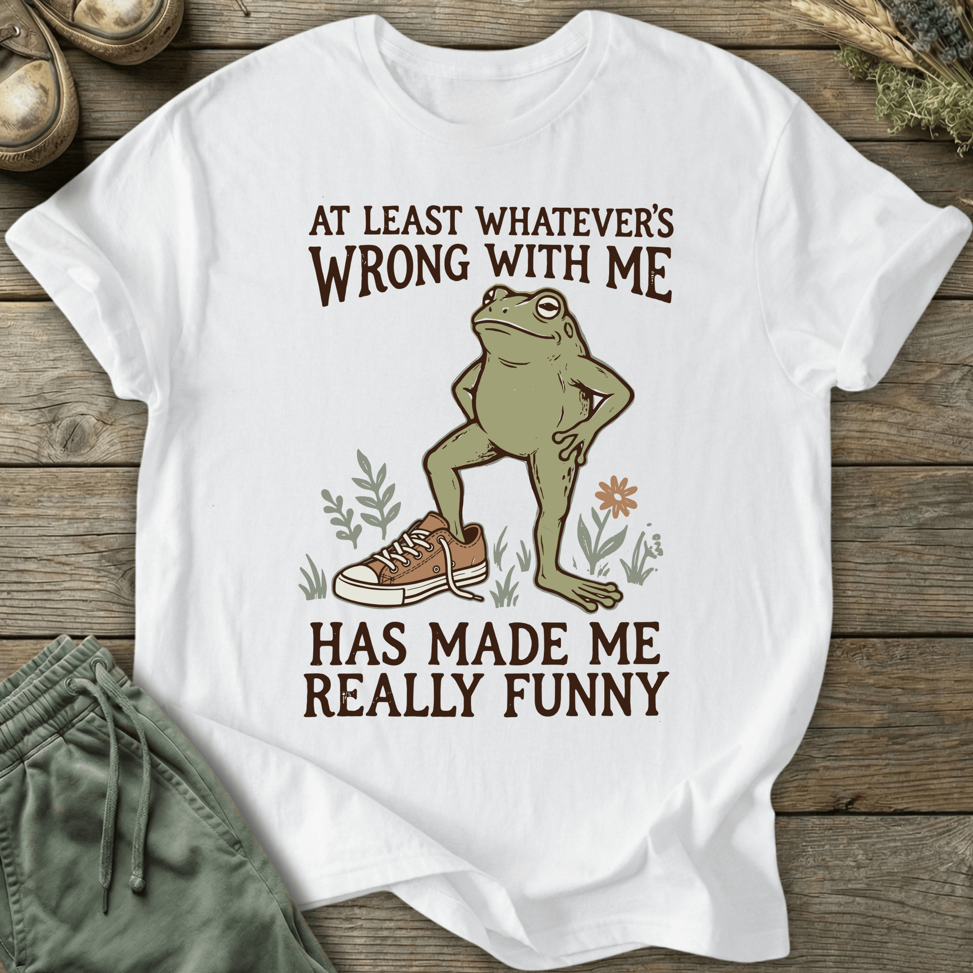 Printify T-Shirt Made Me Really Funny T-Shirt