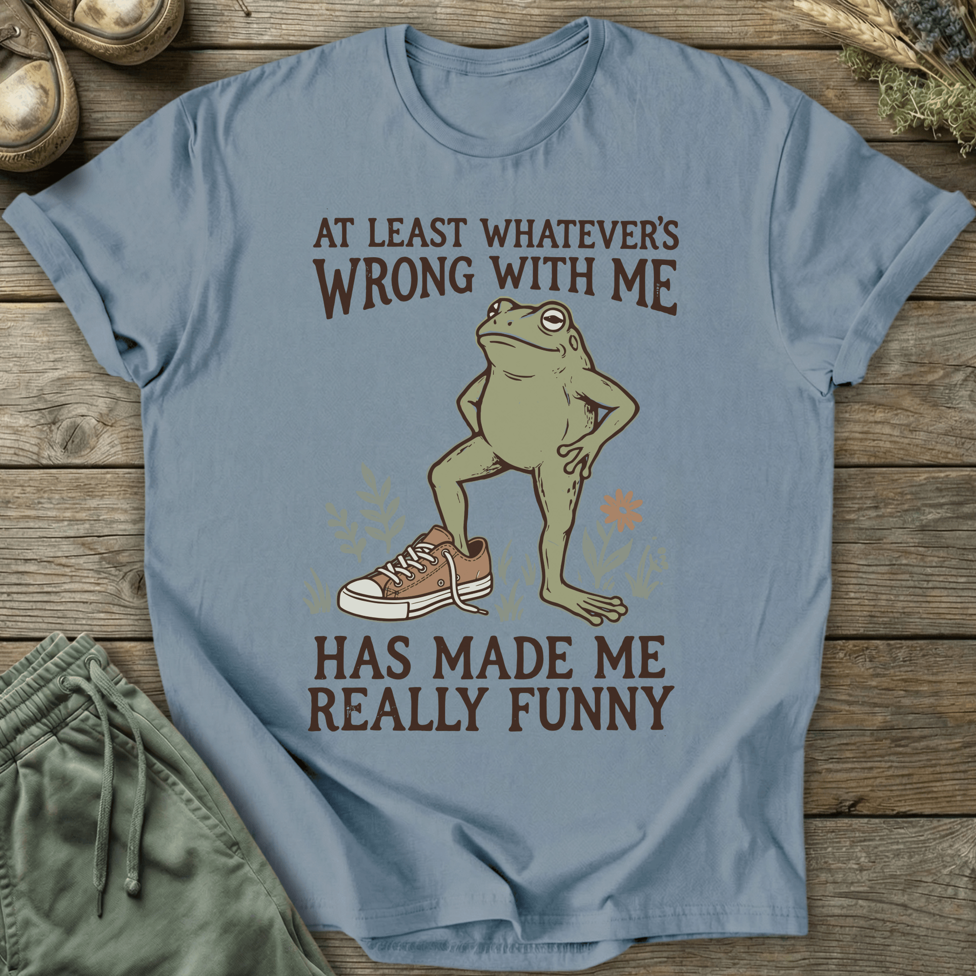 Printify T-Shirt Made Me Really Funny T-Shirt