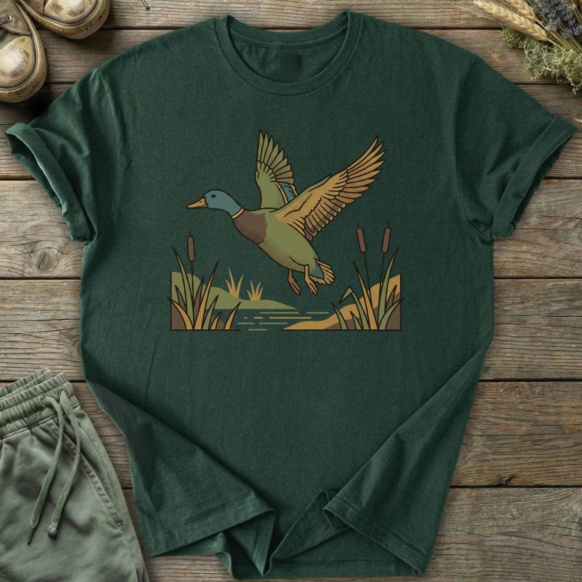 Printify T-Shirt Mallard T-Shirt