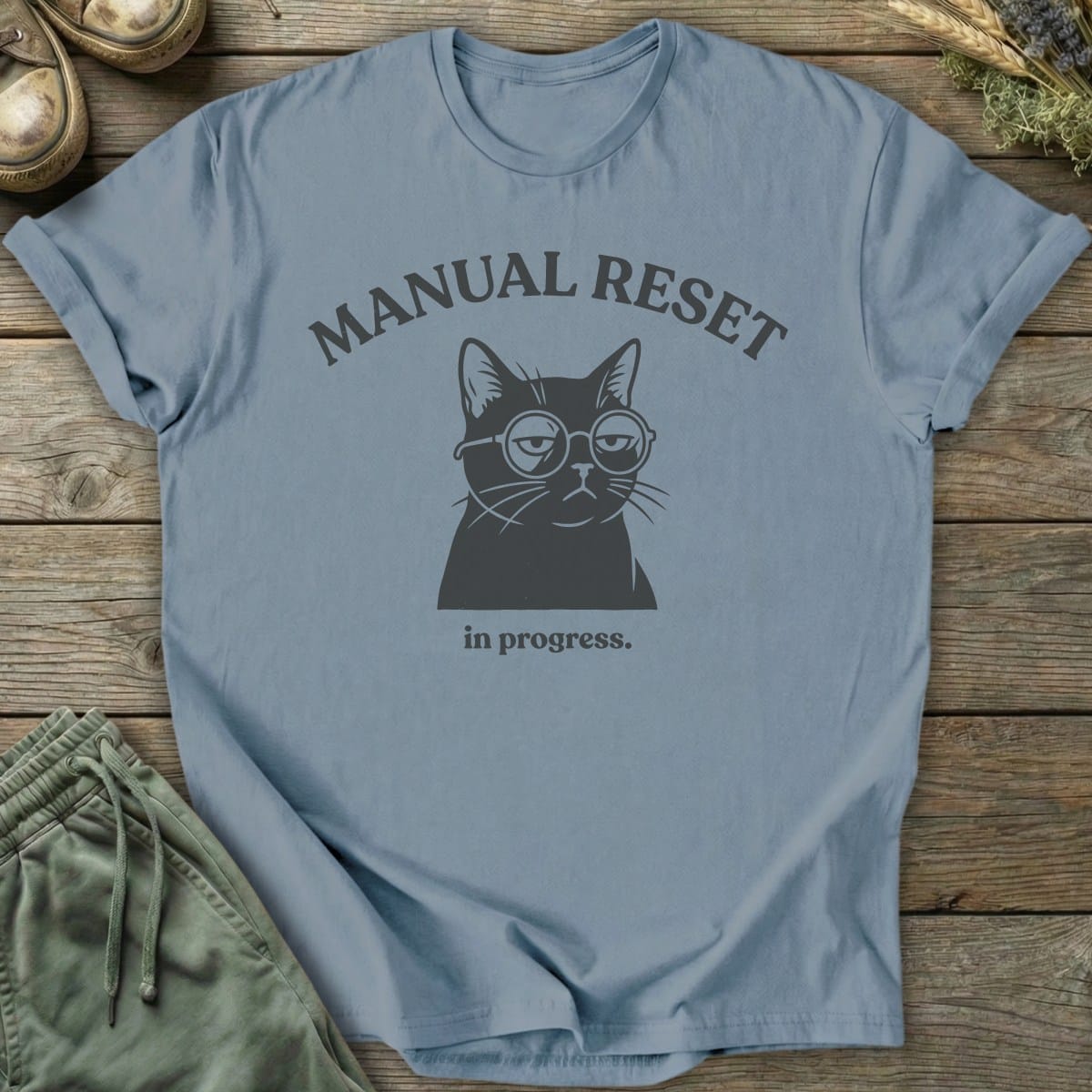 Printify T-Shirt Manual Reset In Progress T-Shirt