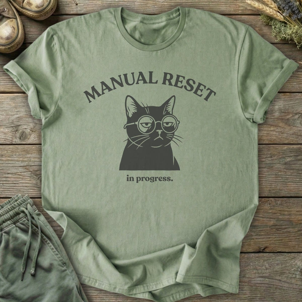 Printify T-Shirt Manual Reset In Progress T-Shirt