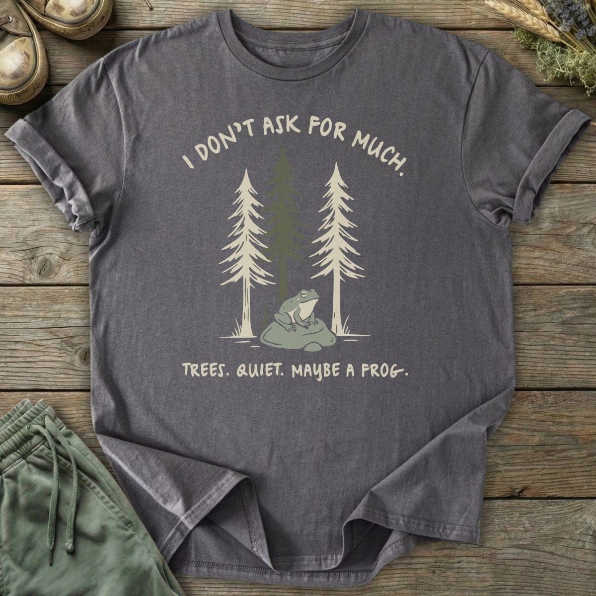 Printify T-Shirt Maybe A Frog T-Shirt