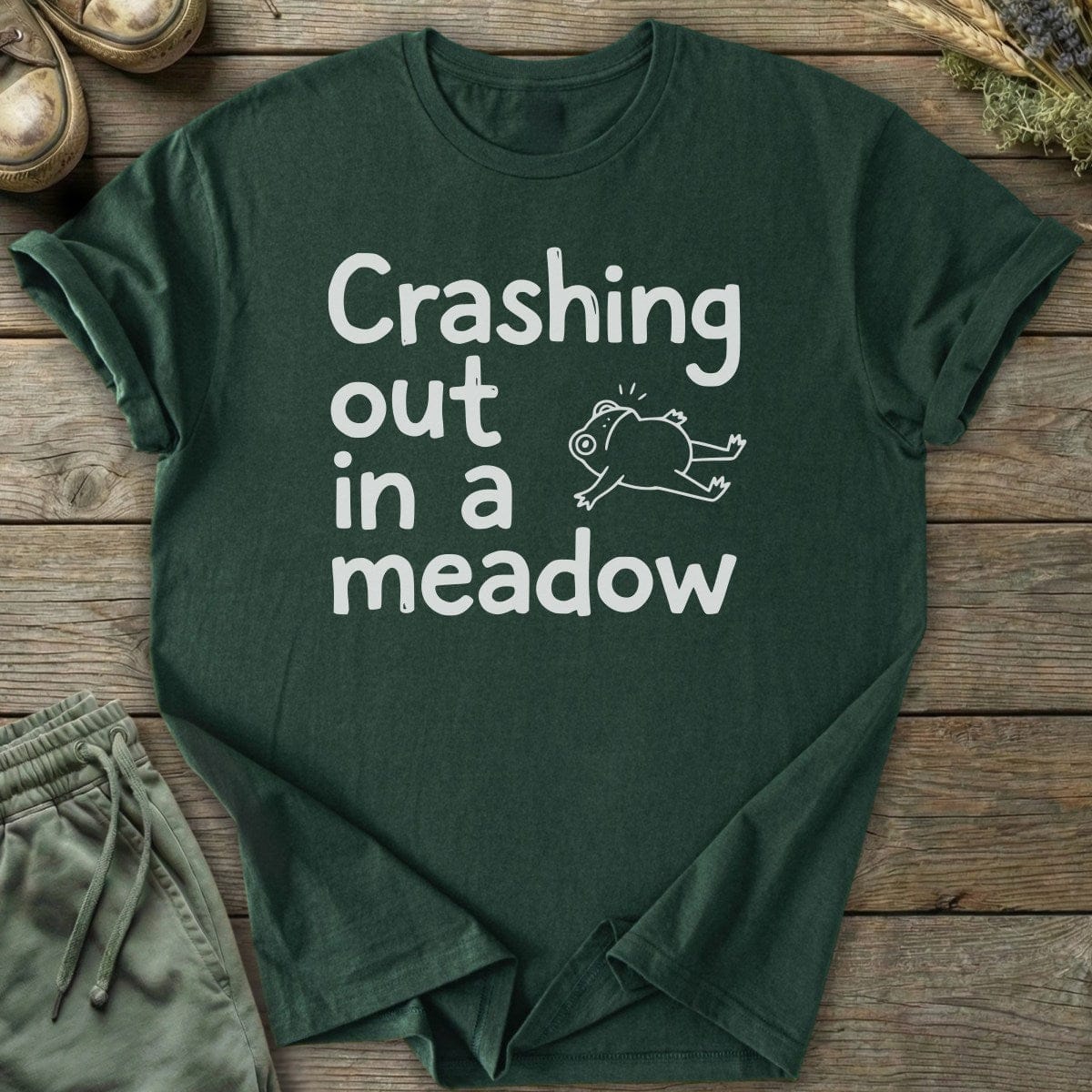 Printify T-Shirt Meadow Crash Out T-Shirt