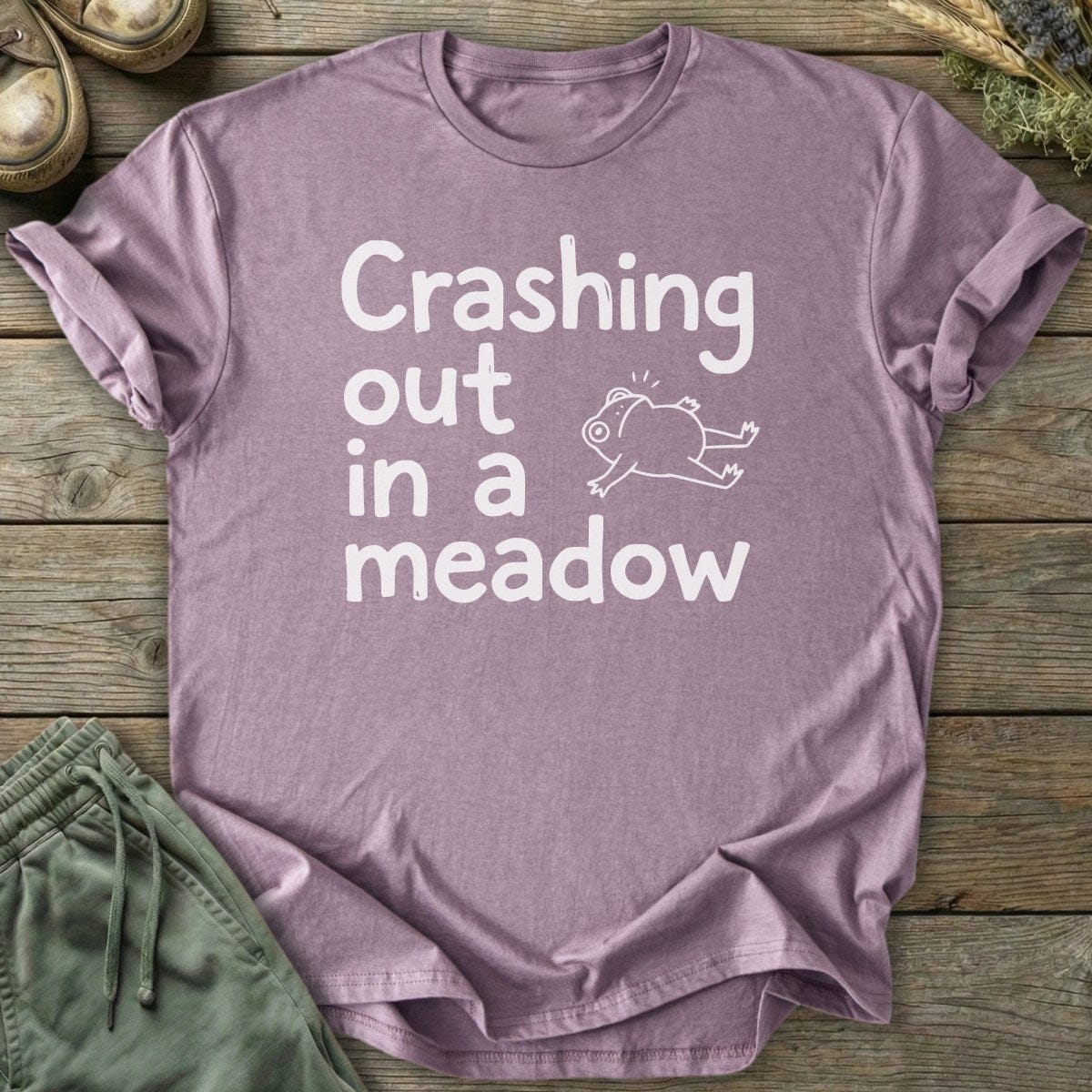 Printify T-Shirt Meadow Crash Out T-Shirt