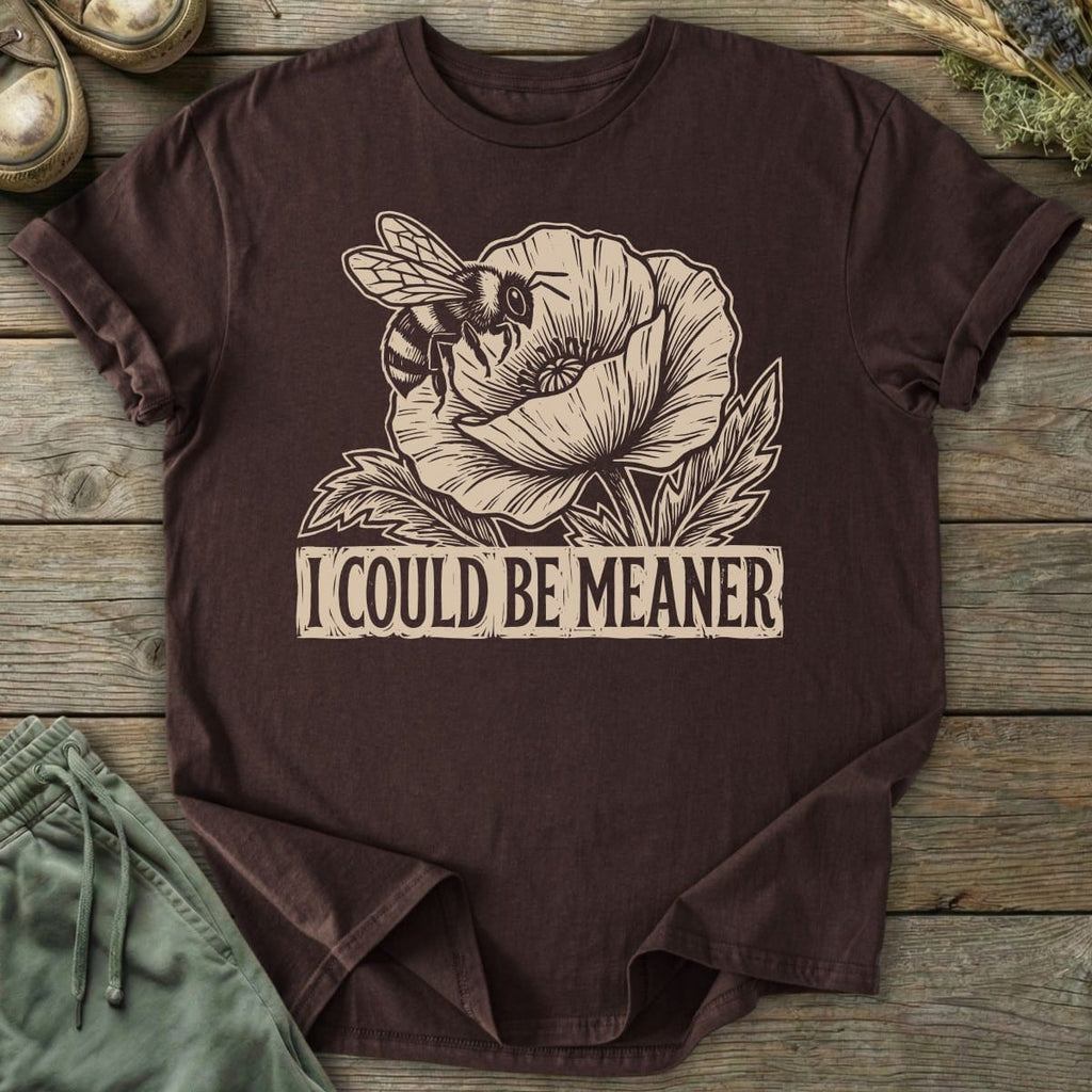 Printify T-Shirt Meaner T-Shirt