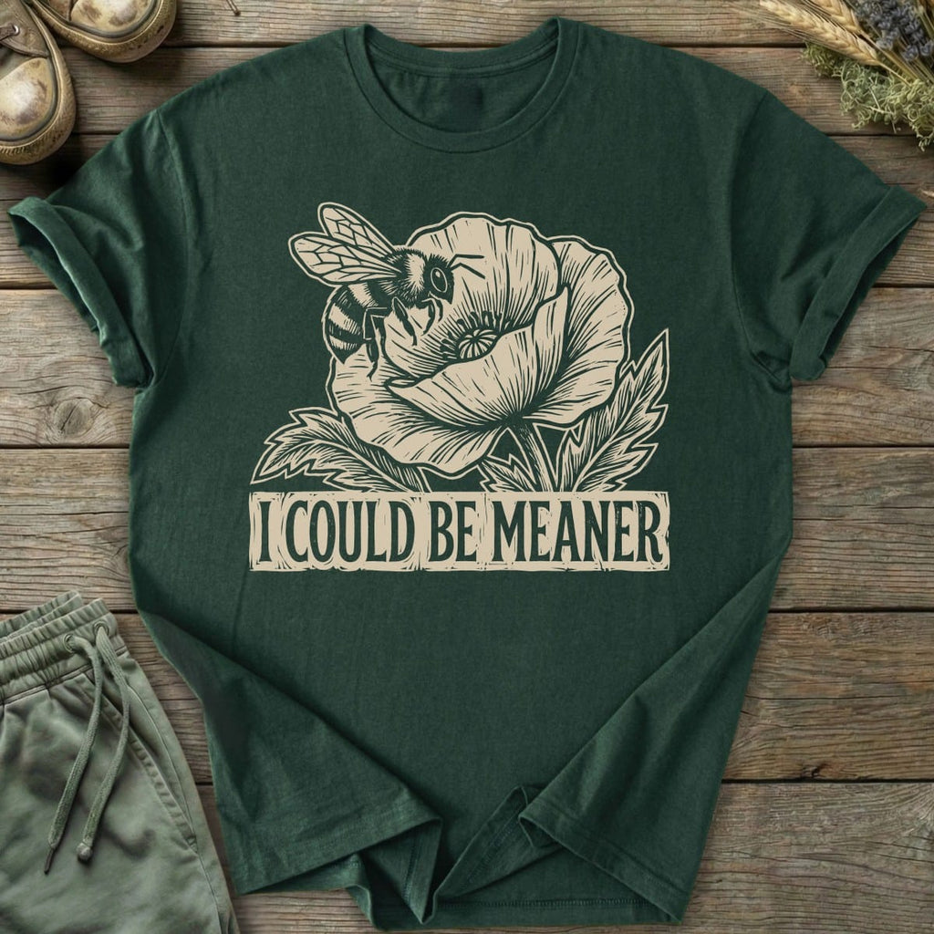Printify T-Shirt Meaner T-Shirt