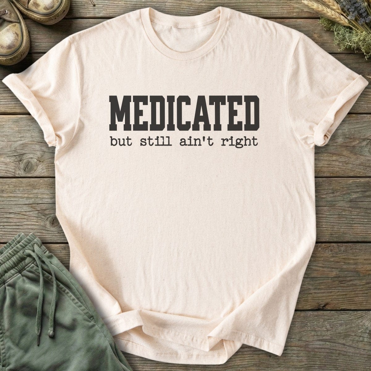 Printify T-Shirt Medicated T-Shirt