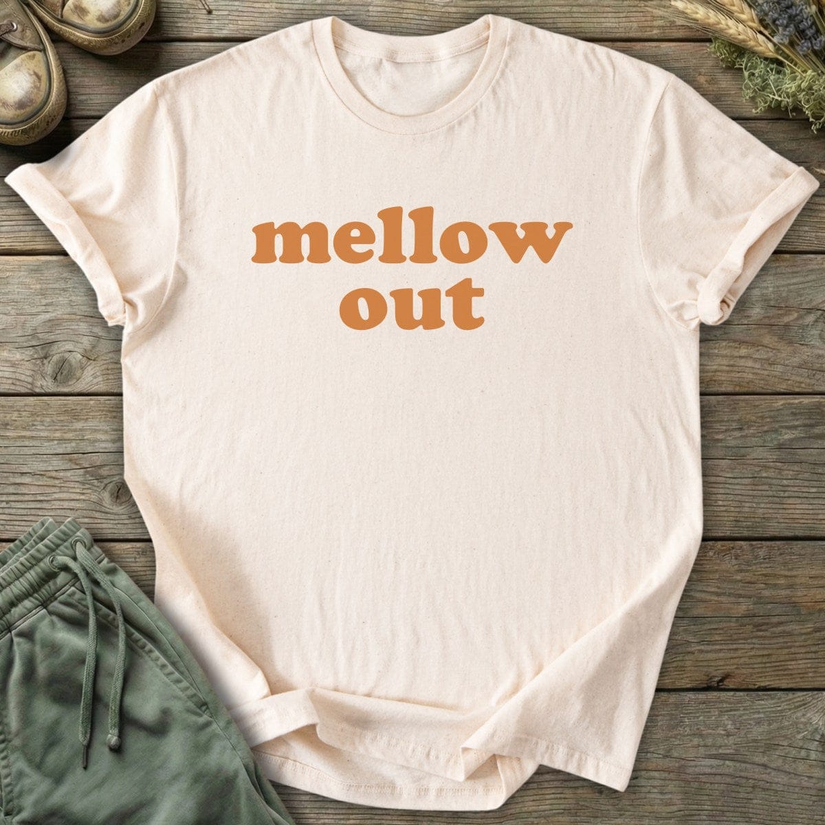 Printify T-Shirt Mellow Out T-Shirt