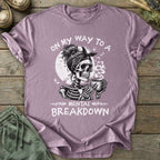 Printify T-Shirt Mental Breakdown Skeleton T-Shirt