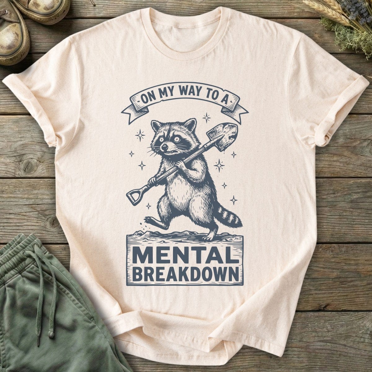 Printify T-Shirt Mental Breakdown T-Shirt