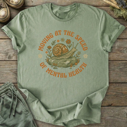 Printify T-Shirt Mental Health Speed T-Shirt
