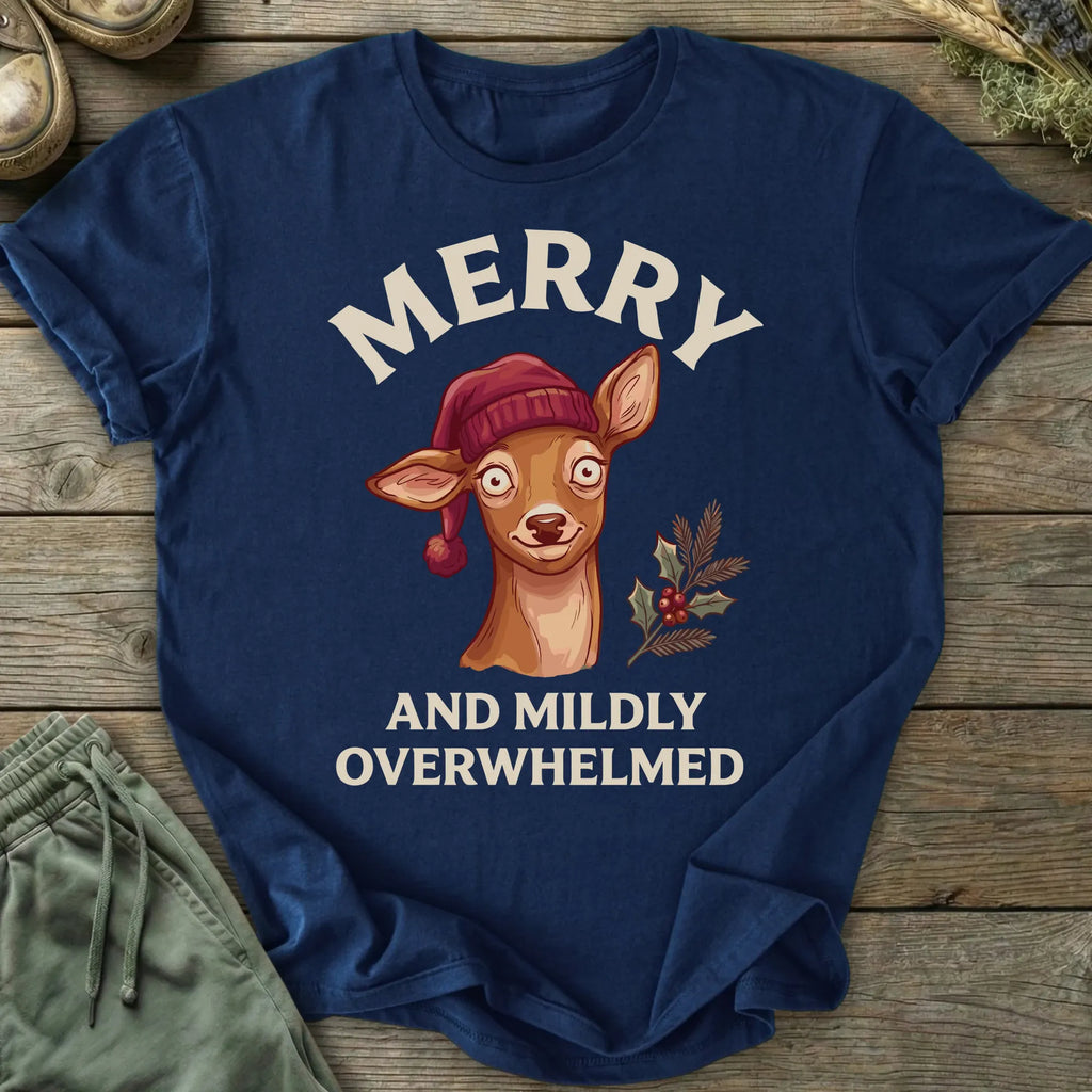 Printify T-Shirt Mildly Overwhelmed T-Shirt