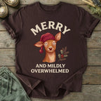 Printify T-Shirt Mildly Overwhelmed T-Shirt