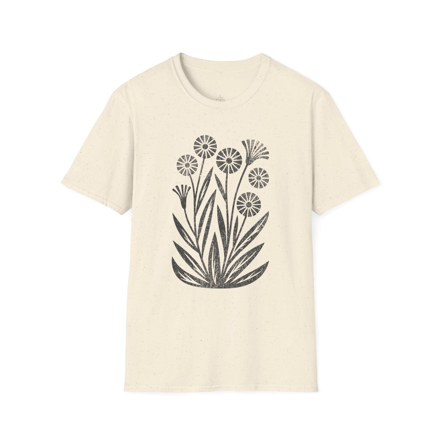 Printify T-Shirt Minimalist Wildflower T-Shirt