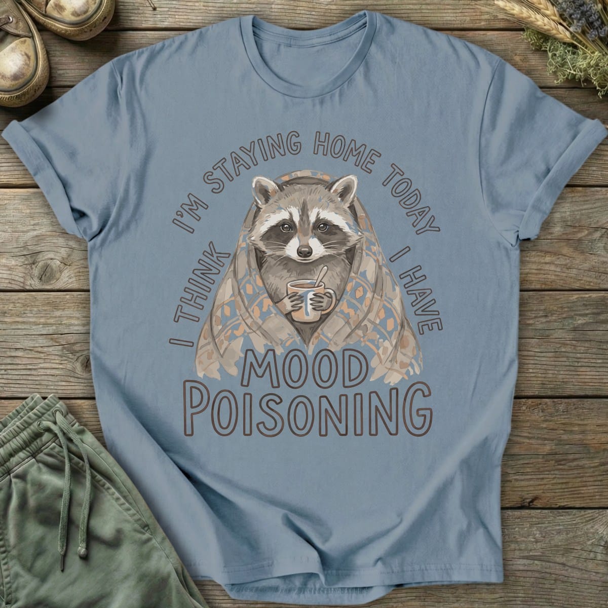 Printify T-Shirt Mood Poisoning T-Shirt