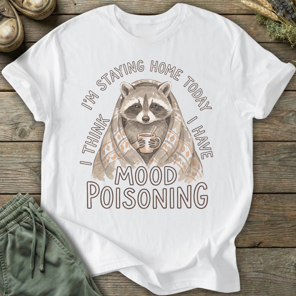 Printify T-Shirt Mood Poisoning T-Shirt