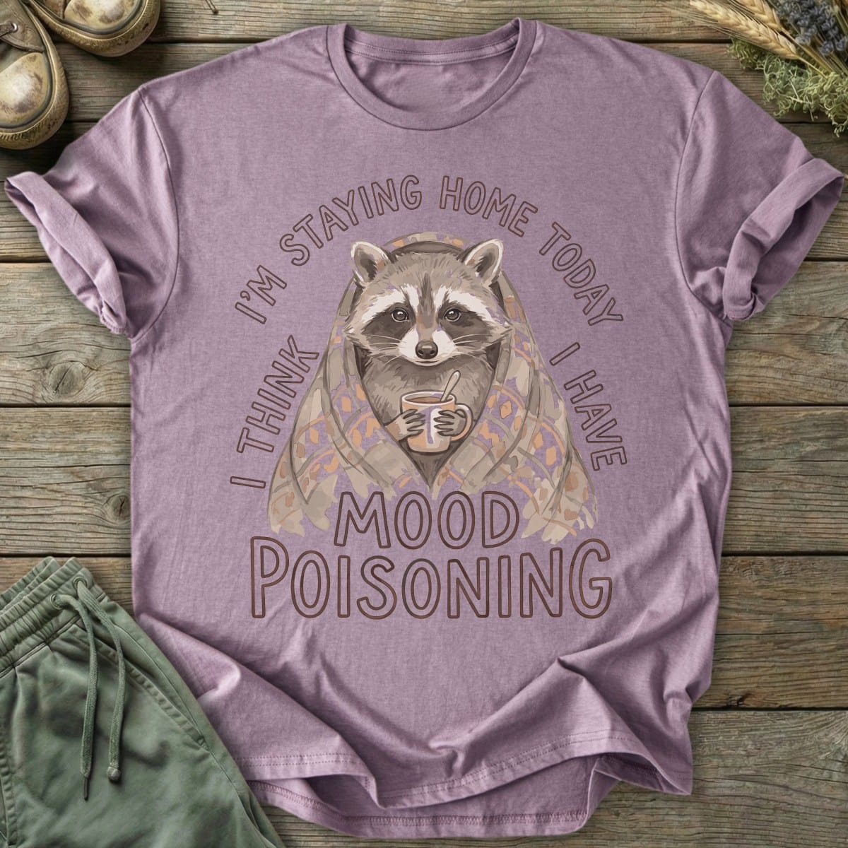 Printify T-Shirt Mood Poisoning T-Shirt