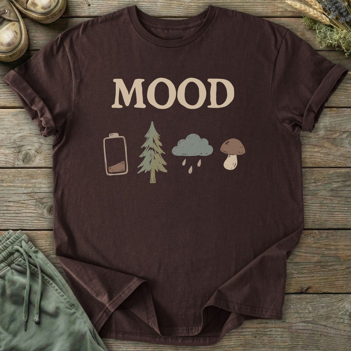 Printify T-Shirt Mood T-Shirt