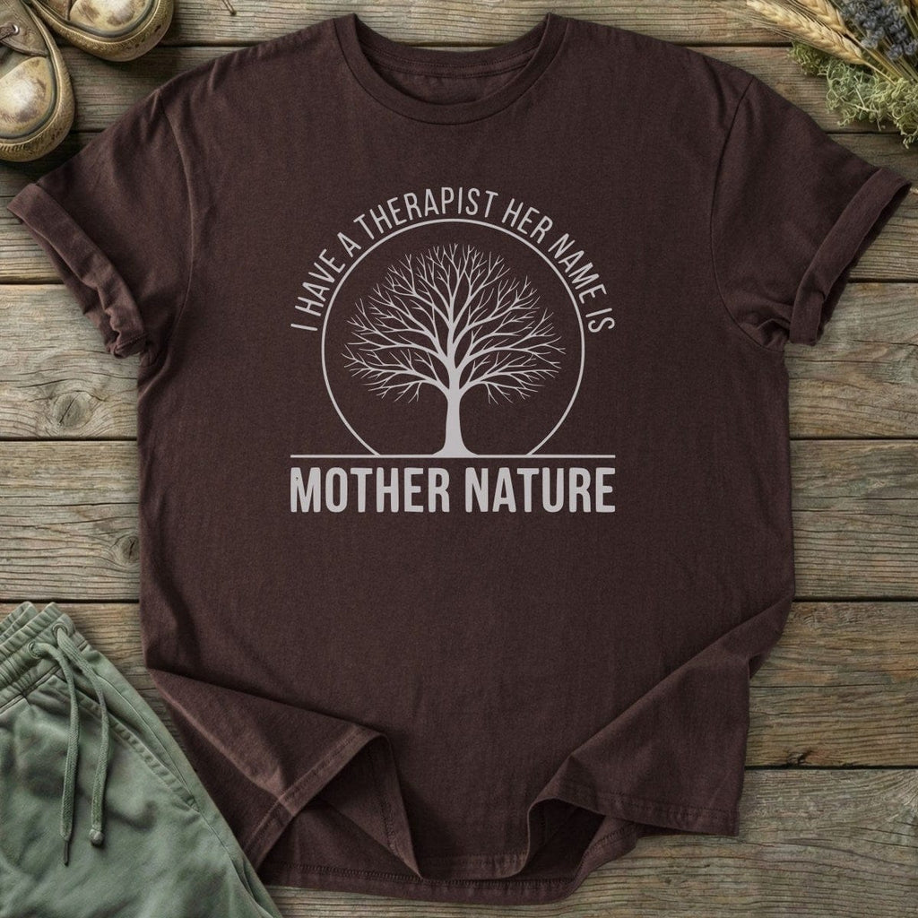 Printify T-Shirt Mother Nature Therapist T-Shirt