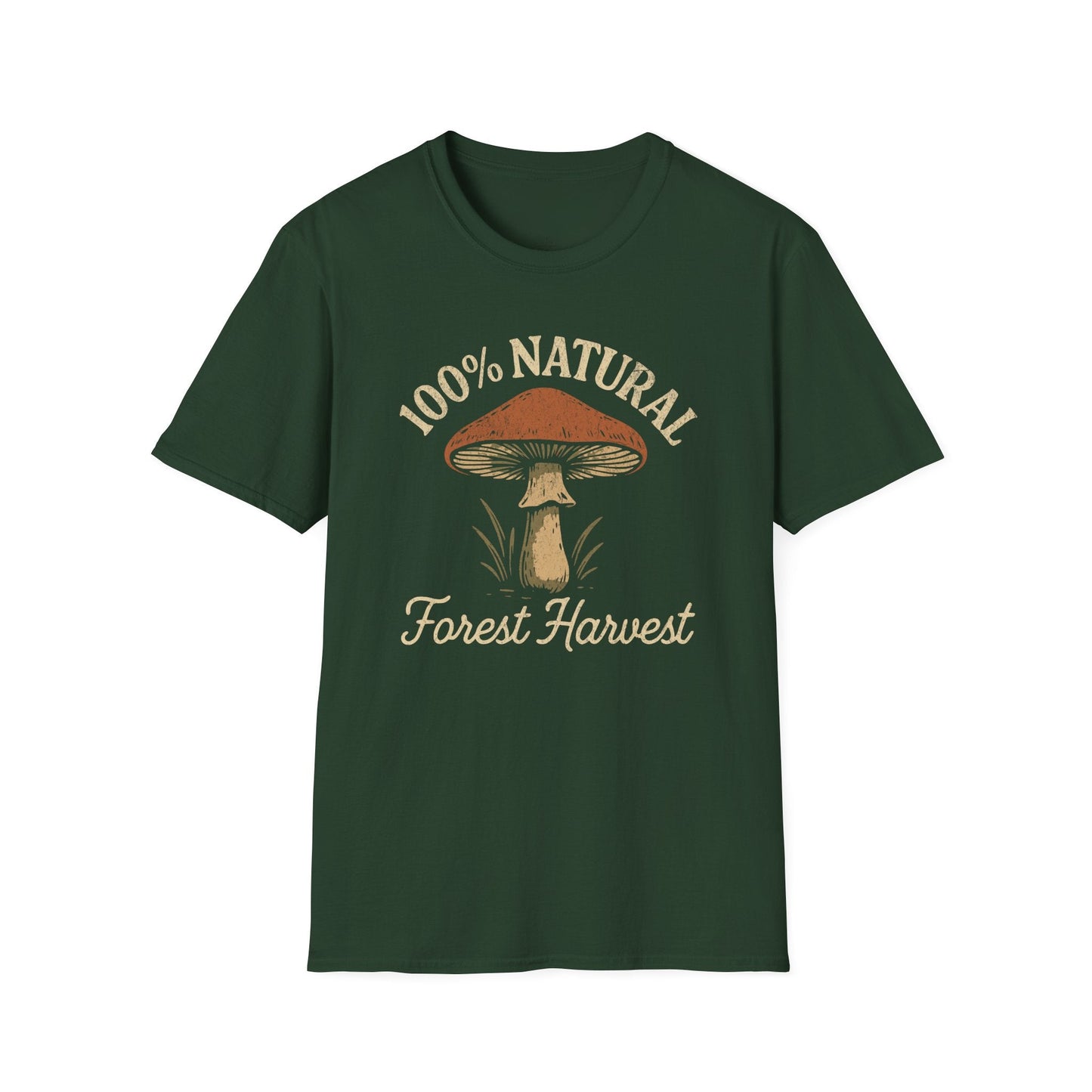 Printify T-Shirt Mushroom Forest Harvest T-Shirt