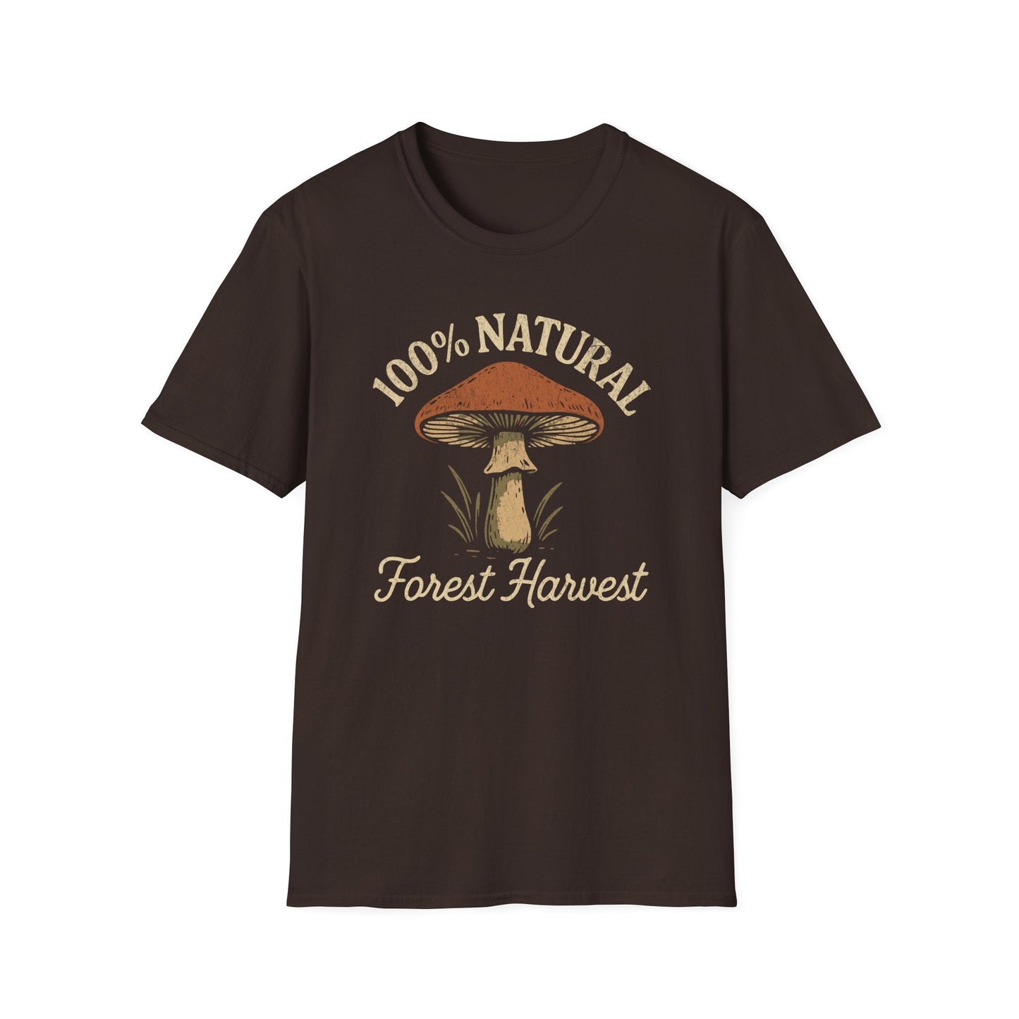 Printify T-Shirt Mushroom Forest Harvest T-Shirt