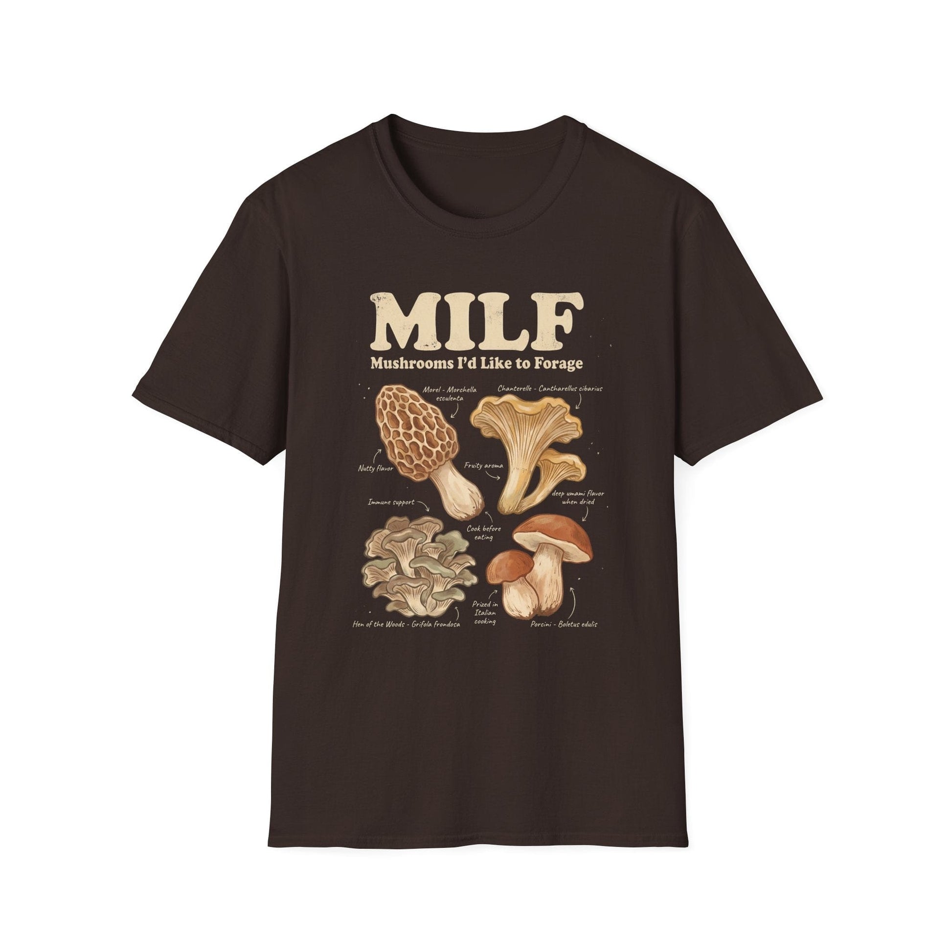 Printify T-Shirt Mushroom MILF T-Shirt