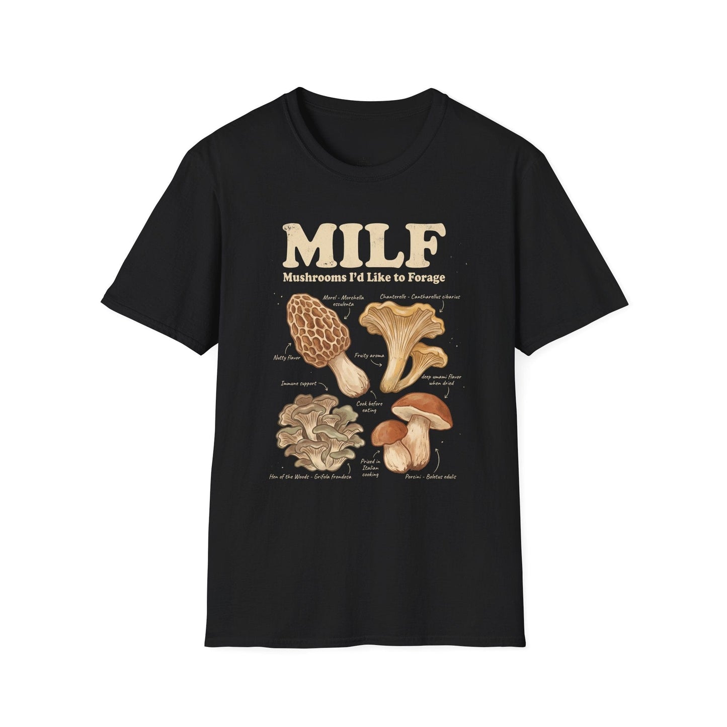 Printify T-Shirt Mushroom MILF T-Shirt