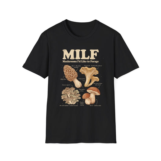 Printify T-Shirt Mushroom MILF T-Shirt