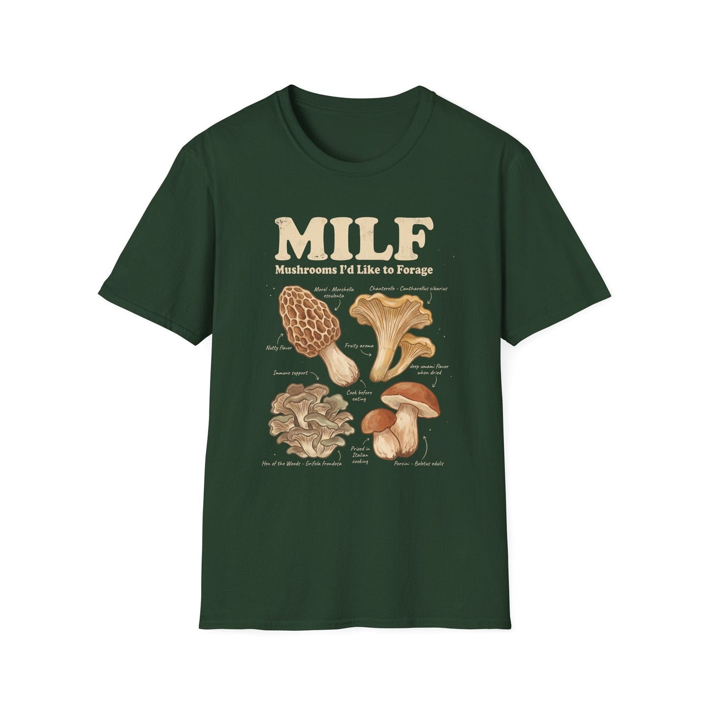 Printify T-Shirt Mushroom MILF T-Shirt