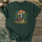 Printify T-Shirt Mushroom Snail T-Shirt